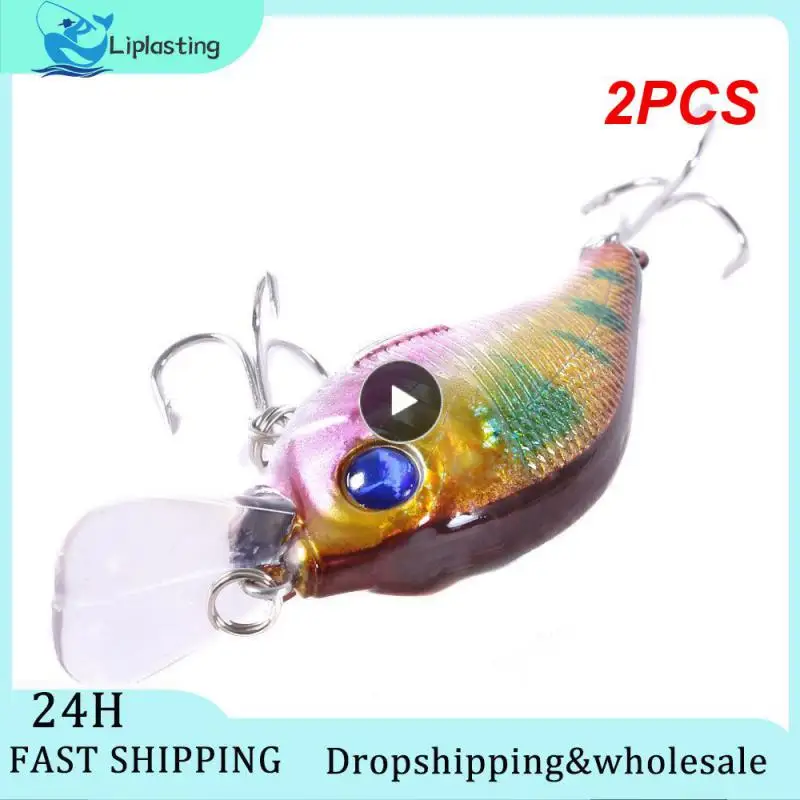 2Pcs Banshee 60Mm 12G Blitz Crank Floating Fishing Lure Vc03 Sonaglio Suono Wobbler Square Bill Artificiale Medium Diving