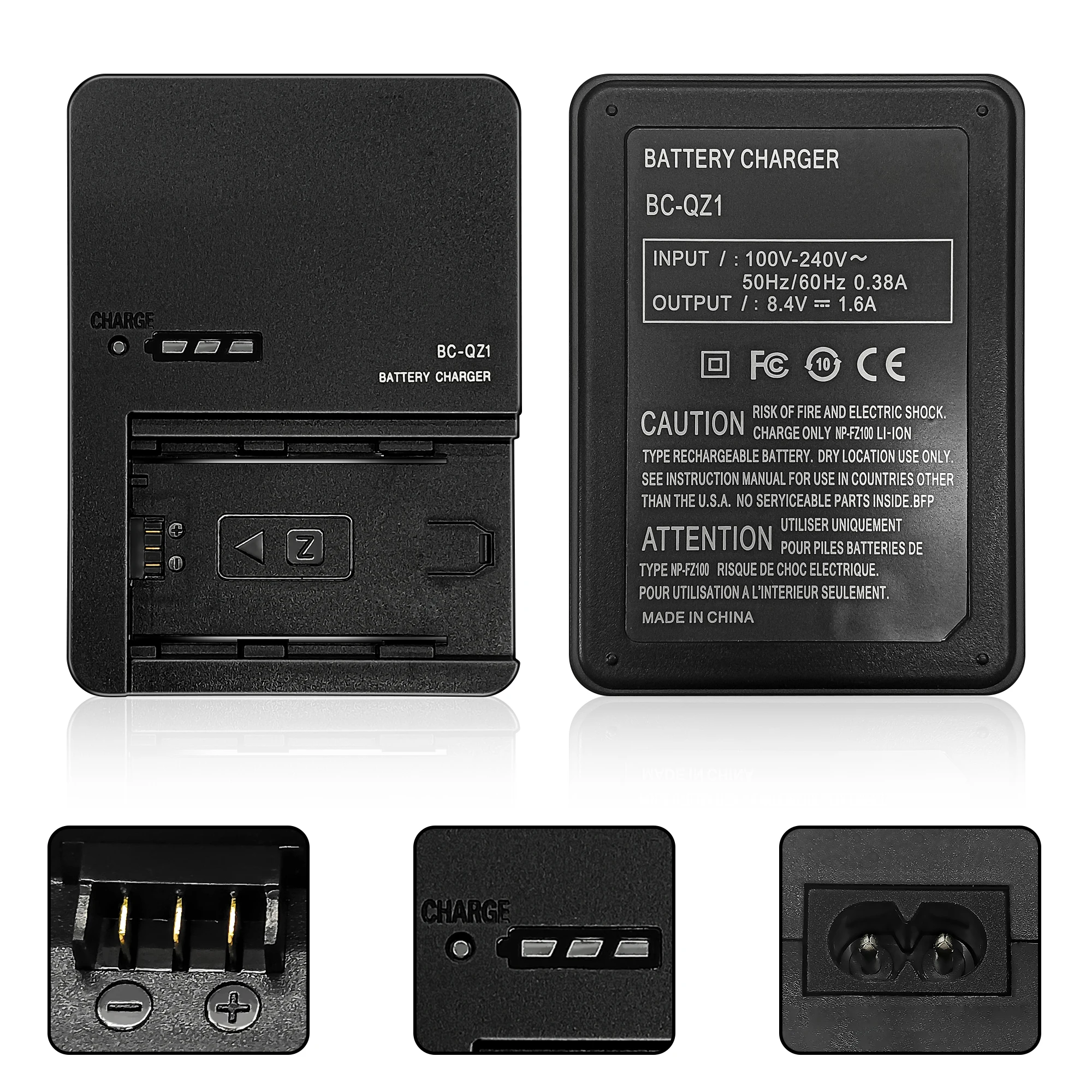 Battery Charger A7s3 A7c Sony A7cii BC-QZ1 Battery Charger For