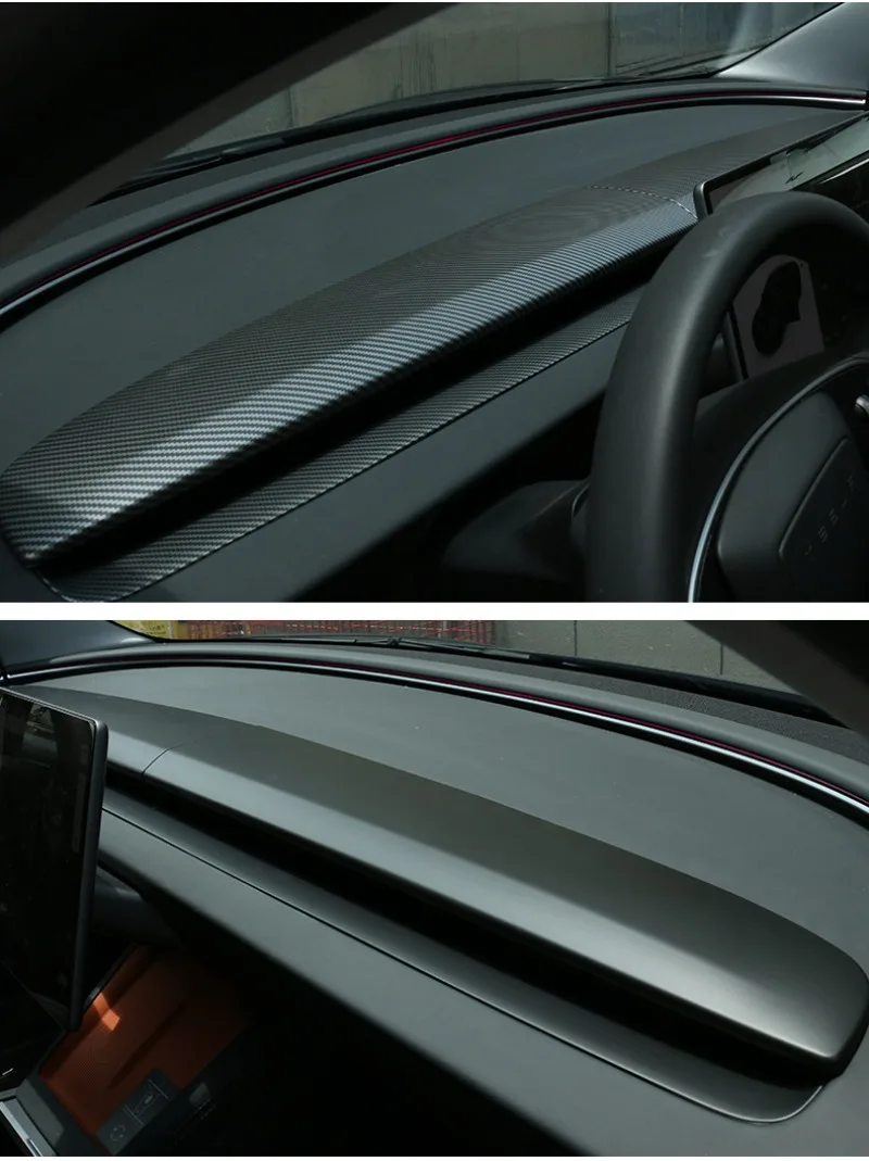 Dashboard Cover for Tesla Model Y Juniper 2025 Model 3 Highland ABS Dash Board P