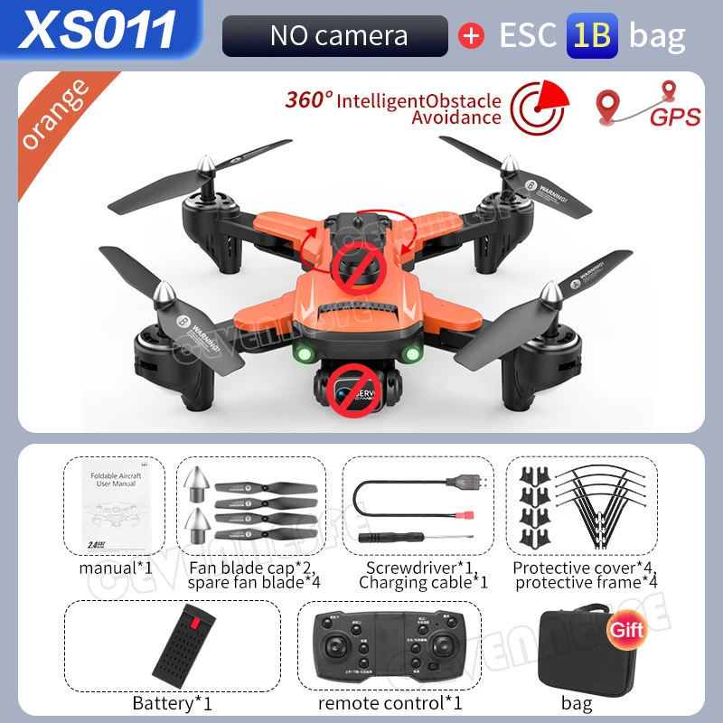 2022 New XS011 GPS Drone 4k Profesional HD Camera With obstacle avoidance Brushless Foldable Quadcopter Remote Helicopter Toys big rc helicopter RC Helicopters