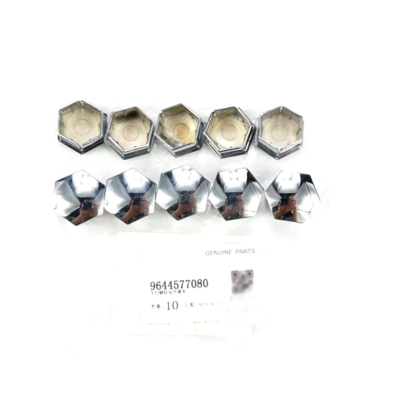 Wheel Nut Caps Auto Hub Screw Cover 9644577080 540809 540811 540812 For Peugeot 307 308 508 4008 5008 Citroen C4 C5 Sega Triumph