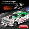 2.4G 4WD 1/16 Drift RC Car SC16A04 Spray LED Light 18km/h High Speed Remote Control Car Models Toys for Boy Kids Children Gifts 5