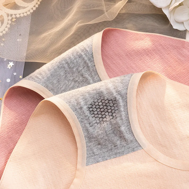 New Cotton One-piece Seamless Panties Women's Underwear Girls Japanese New Comfortable Panties Cotton Crotch