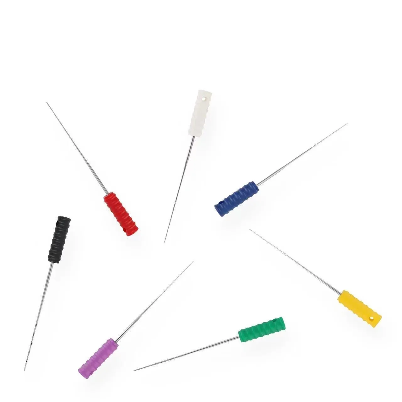 10pcs/pack Stainless Steel Dental Barbed Broaches 06 Root Canal