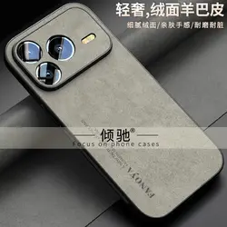 Luxury PU Matte Leather Silicone Phone Case - Lightweight, Dustproof, Shockproof Bumper for Honor 600 Pro (GRAY)