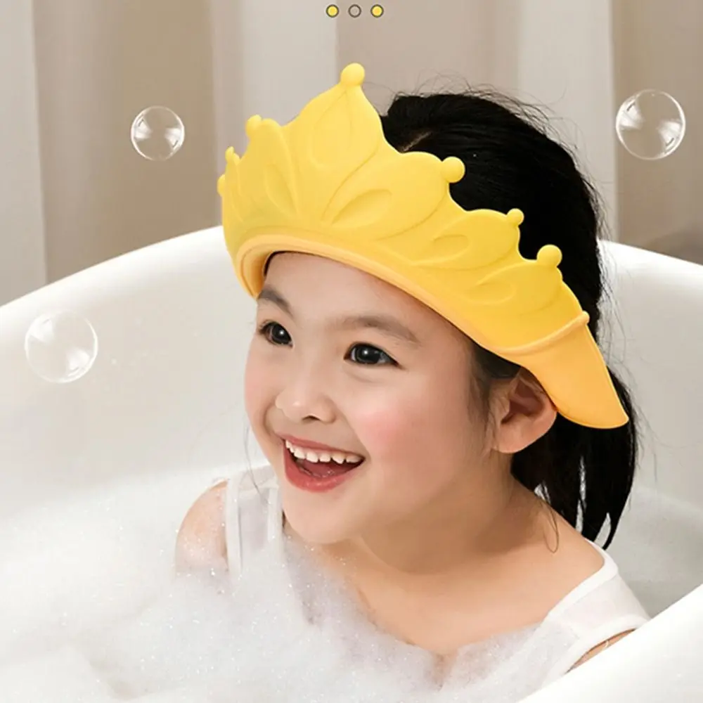 

Protection Children Protect Head Cover Cartoon Water-proof Kids Bathing Shower Hat Hair Wash Hat Baby Shower Cap Shampoo Cap