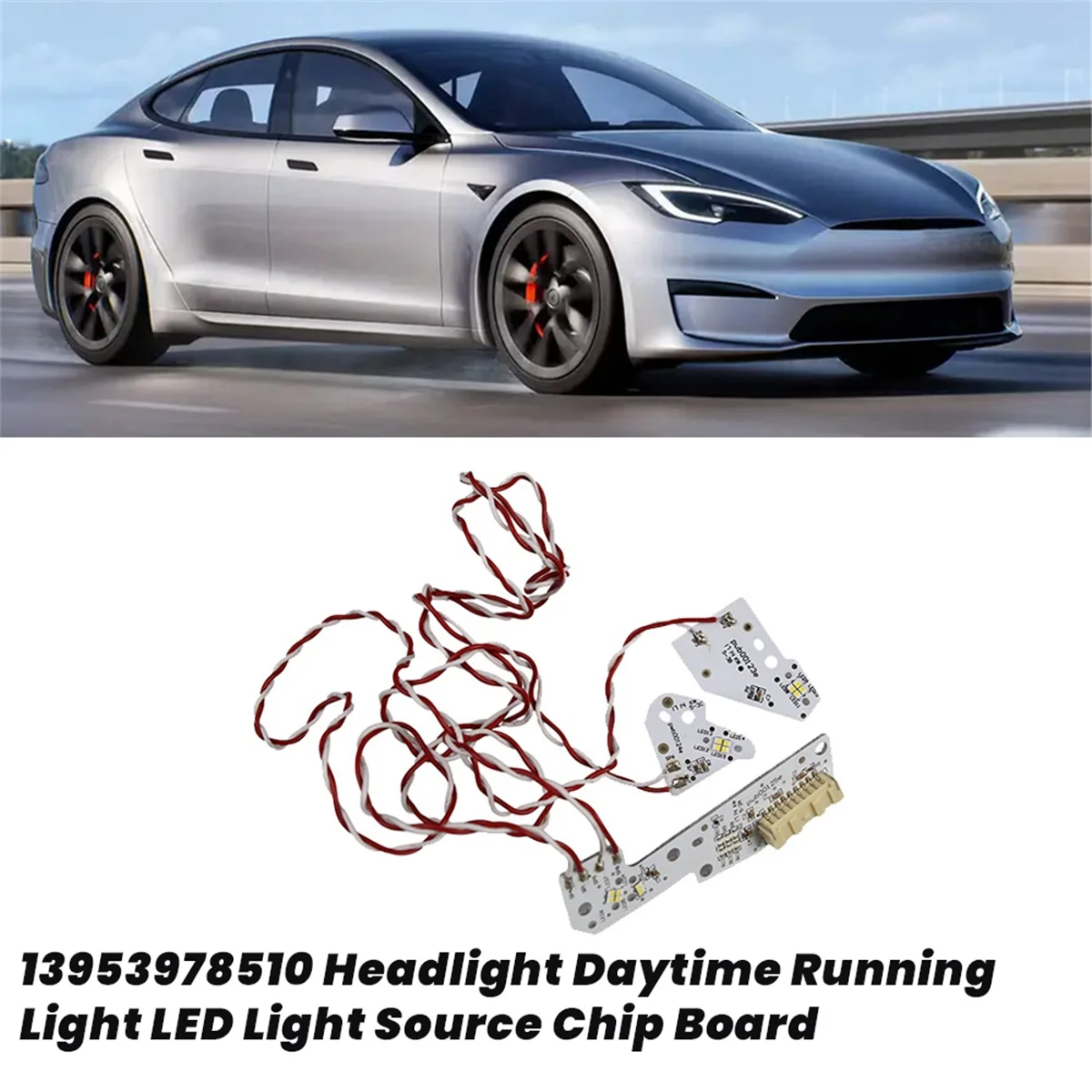 13953978510 Car Headlight Daytime Running Light LED Board for Model S Turn Signal Chip Module Right