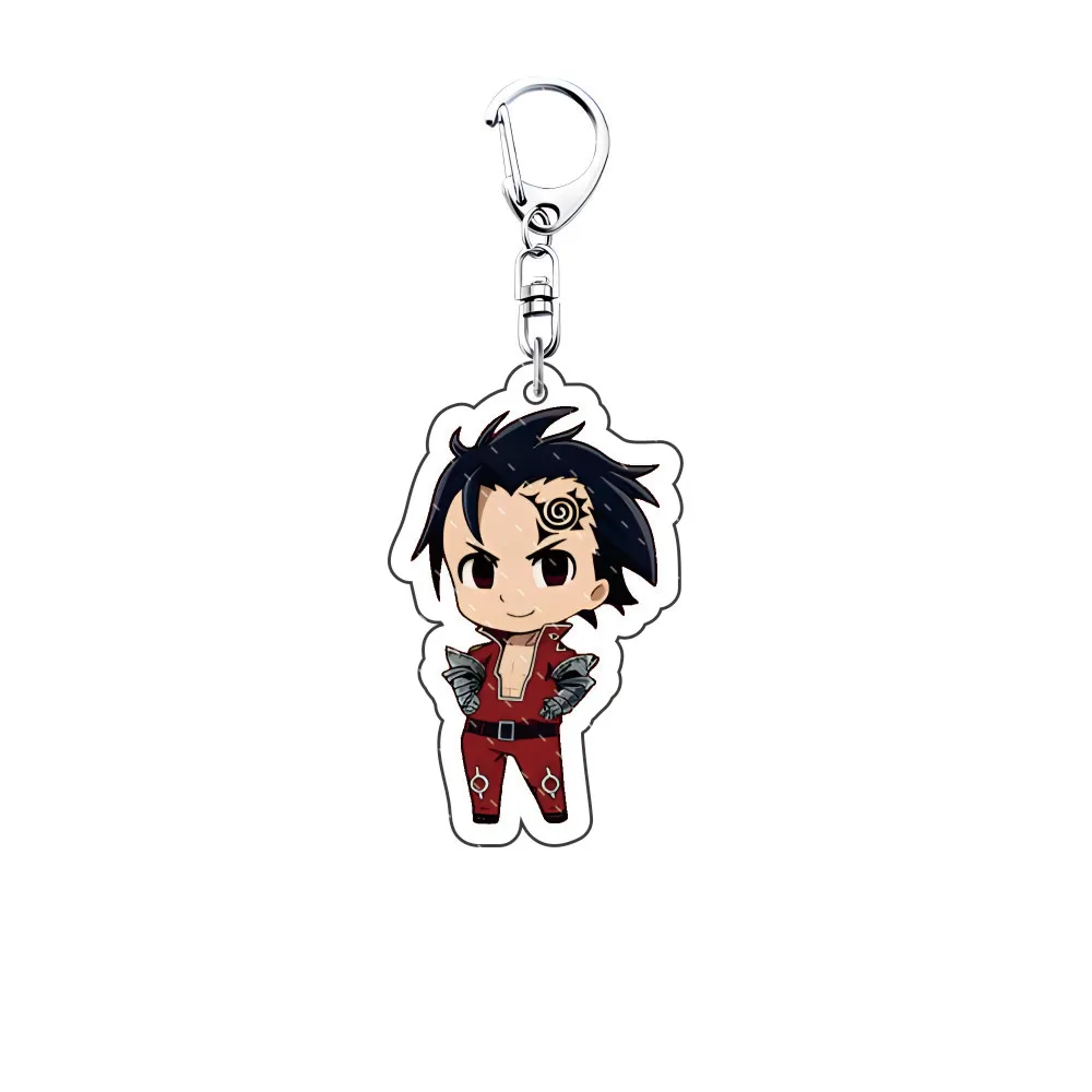 Anime Seven Deadly Sins Acrylic Pendant Keychain and Hanging Accessory