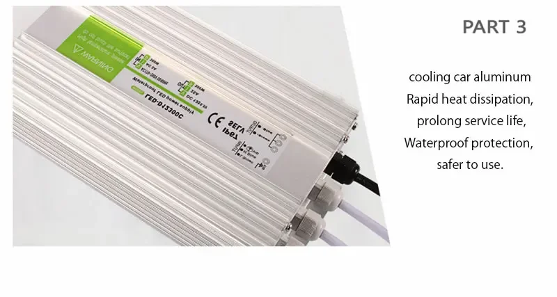Description Picture 5 of itemLED DC12V Transformer Swimming Pool Light Switching Power Transformer Outdoor Buried Light Lawn Underwater Lighting Plant Light