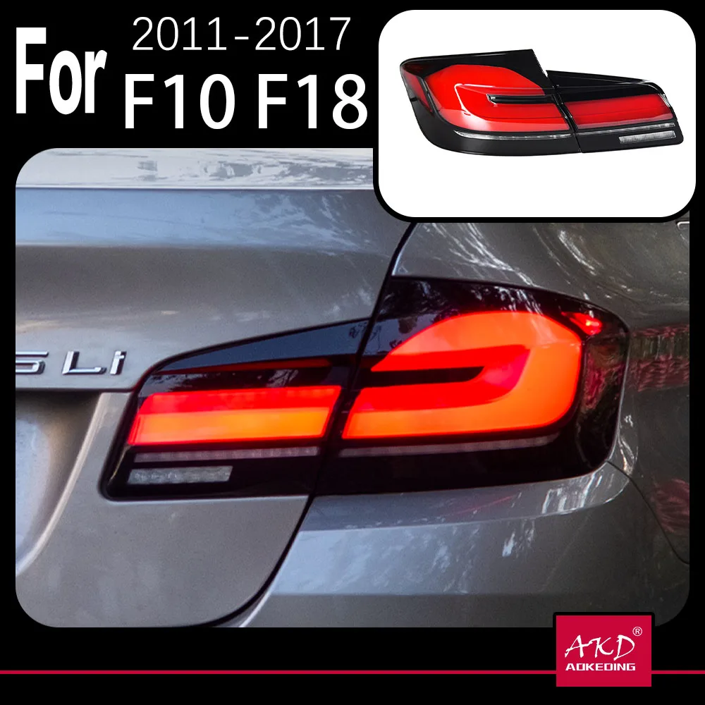 

AKD Car Model for BMW F10 LED Tail Light 2011-2017 F18 Rear Lamp 520i 525i 528i 530i 535i 540I DRL Brake Reverse Automotive