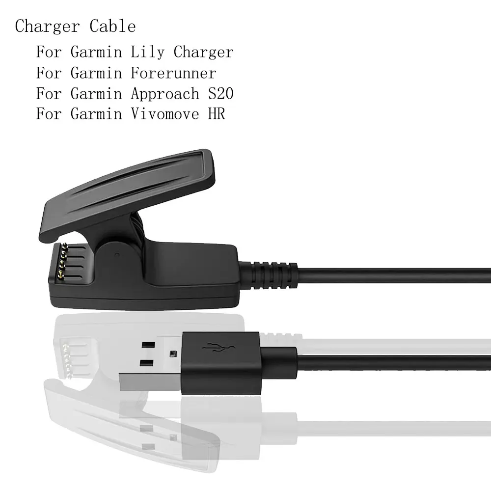 Cavo Di Ricarica Usb Caricatore Culla Per Garmin Lily Forerunner 35 35J 30 735Xt 630 235 645 Vivomove Hr Approach S20