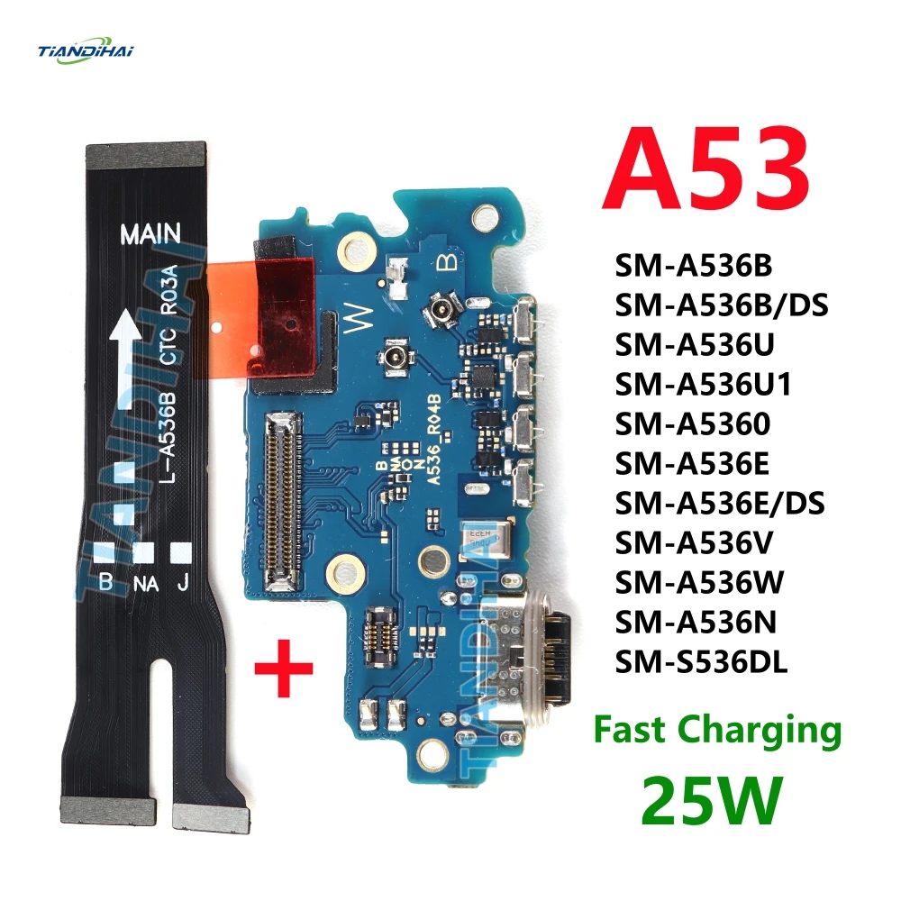 USB Charging Board For Samsung Galaxy A53 5G A536B A536U