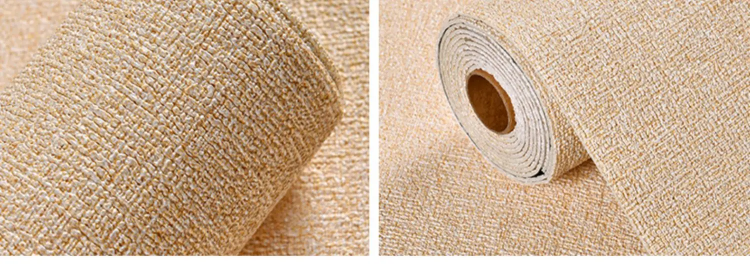 adesivos de parede, impermeável, monocromático, linho padrão, decoração quente