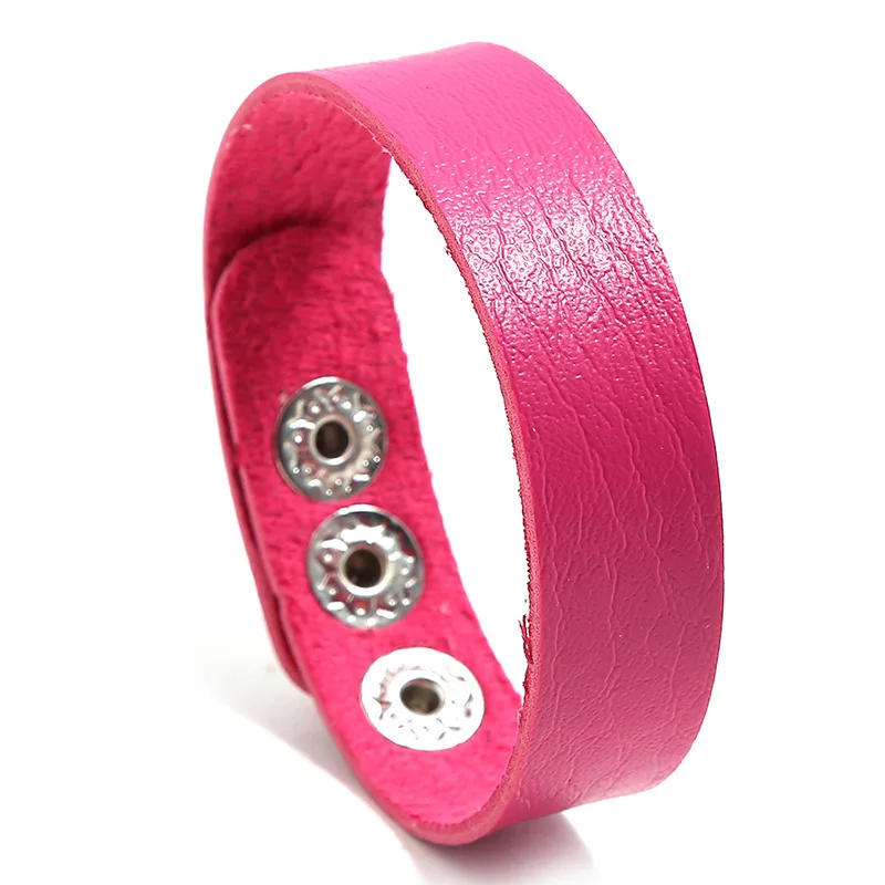 Leather Bracelet Leather Bracelets ZG Women's Adjustable Leather Bracelet Simple Hundred Colorful Student Bracelet Accessories 2614392 ZG Women's Adjustable Leather Bracelet Simple Hundred Colorful Student Bracelet Accessories