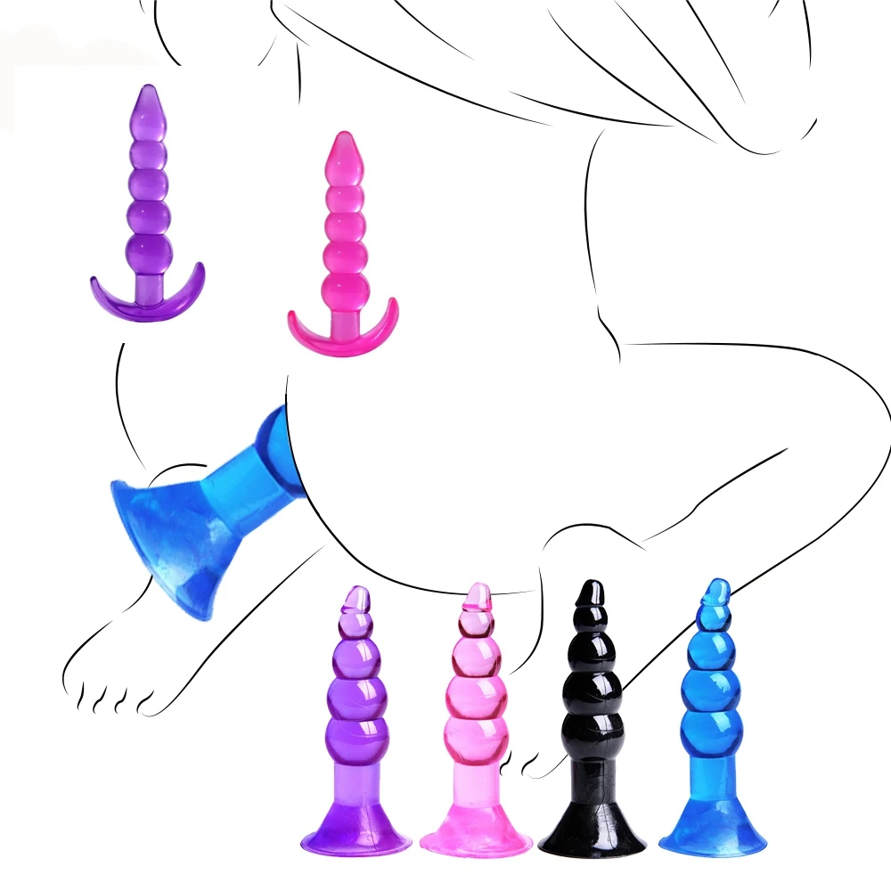 Massager Anal Prostate Dildo Butt Plug Adult Phalluses Plug Beads G-spot Erotic Sex Toys For Men Women Pro_voghion.com