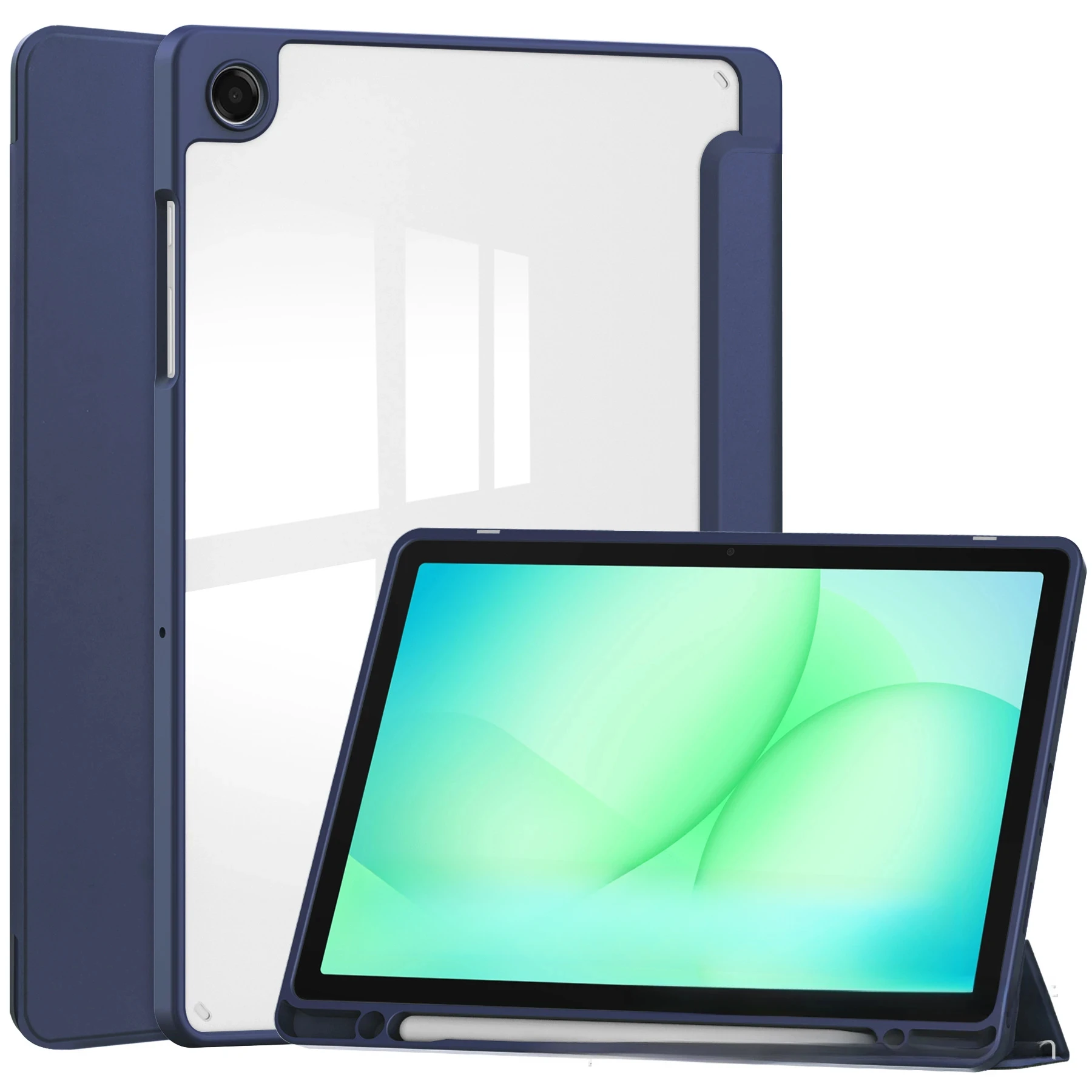 Für Galaxy Tab A11+ 11" Tablet-Hülle SM-X230 mit Acryl-Stiftschlitz – Detail 19