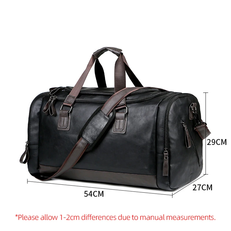 Waasserdicht Pu Lieder Reesetasche Weekendtasche Sporttasche_voghion.com