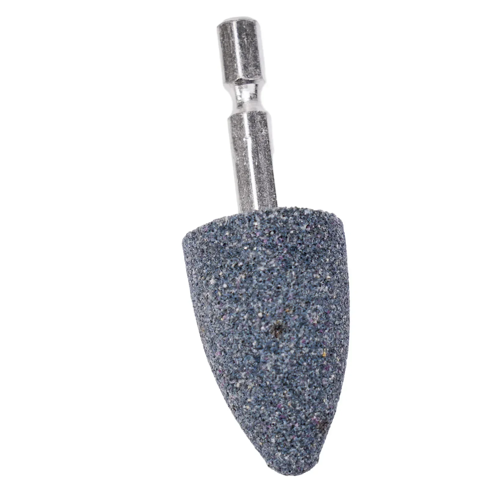 Tool Grinding Head Practical Hexagonal Shank Sharpening Head Tool Brown CorundumCone Grinding Drill Wheel