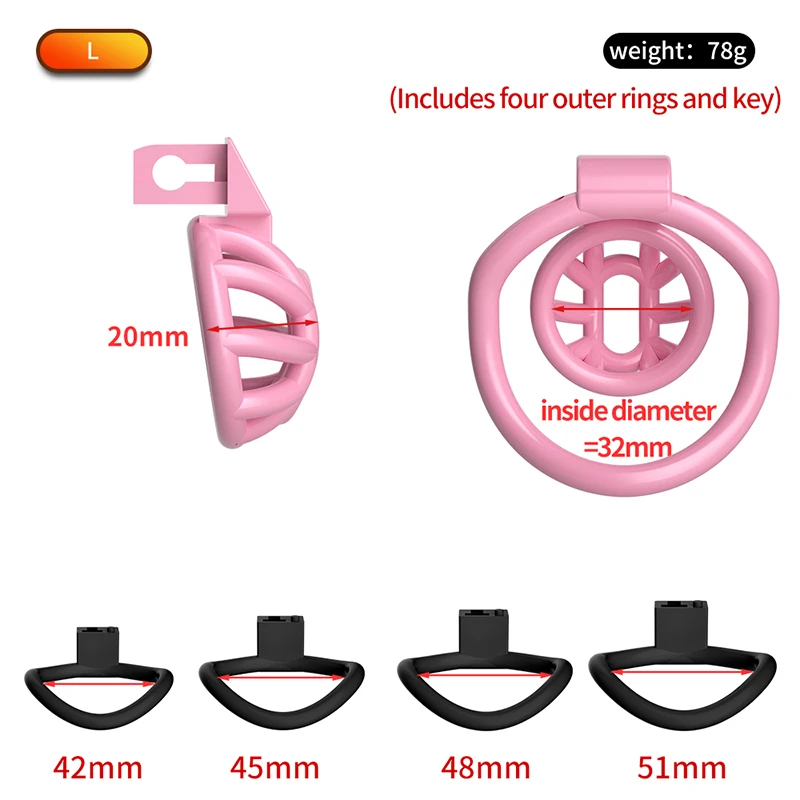 Hive Positive and Negative Chastity Cage Male Sissy Chastity Device Bondage Penis Lock Anti Cheat SM Adult Erotic Sex Toys Gay18