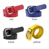 Pu Leather Casual Adjustable Outdoor Sports Belt Baseball Belt Waiststrap Waistband