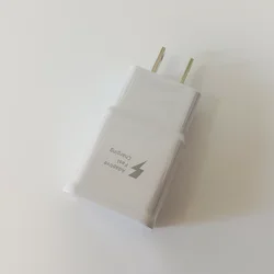 Samsung 15W Fast Charger with USB Type C Cable - Only White US Plug