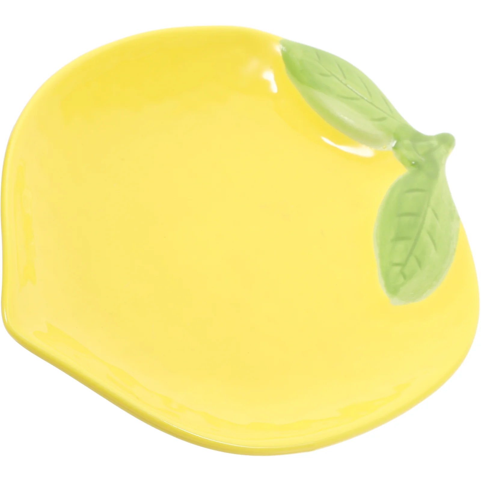 Lemon Dinner Plate Kitchen Spoon Holder Plates Decorative Decorate Ceramic Ceramics Boho Dishes Bowls Serving Tray Platter