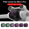 Aluminum Alloy Filter Set Glass Protection Glass Lens Protective Filter Replacement Drone Accessories for DJI Mini 3 Pro 2