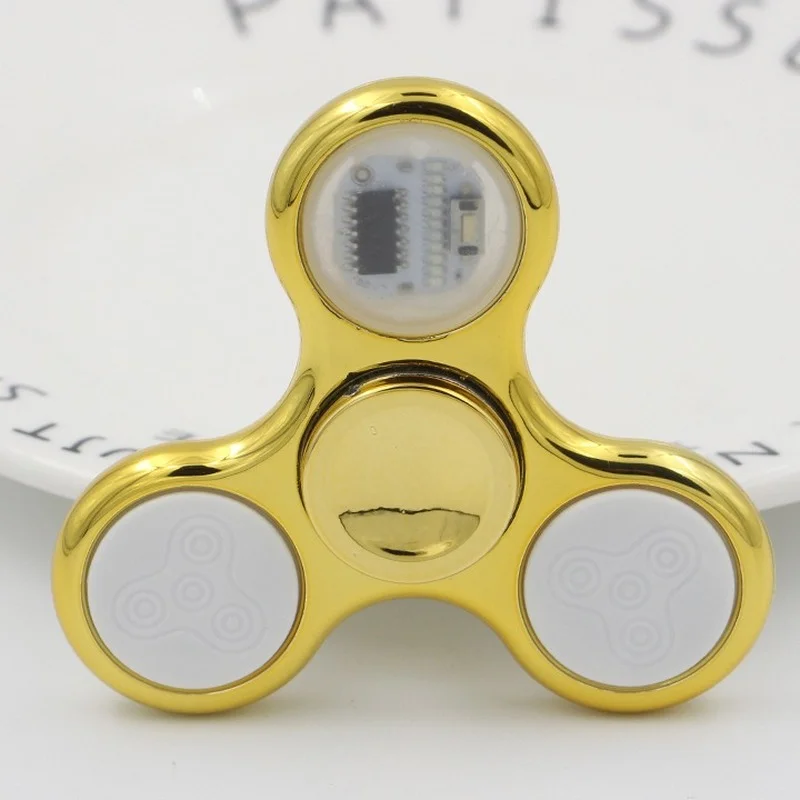 Fidget spinner hotsell light up gold