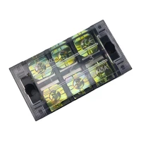 1Pcs TB4503 45A 600V Dual Row Barrier Screw Terminal Block Strip Wire Connector Insulated DIY Electrical Fix Fence High Quality 4
