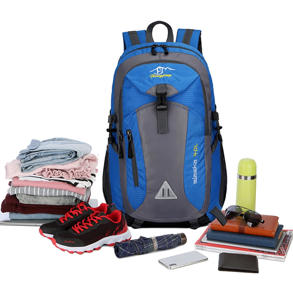 40L Quality Nylon Waterproof Travel Backpacks Men Climbing Travel Bags Hiking Backpack Outdoor Sport School Bag Women Backpack