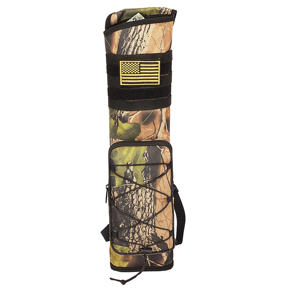 Archery Quiver Bag Portable Compound Recurve Bow Holder Bottom Thickening Accessories for Outdoor Archery Hunting