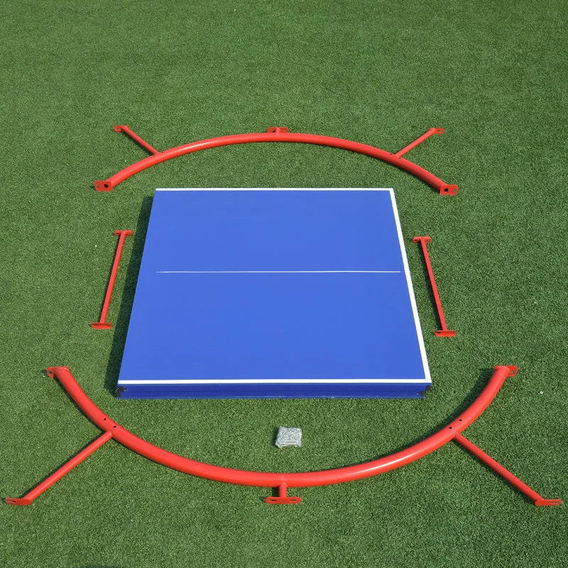 Factory Hihg Quality Indoor Outdoor Used Table Tennis Table with Professional Ping Pong Net and Post Set Ping Pong