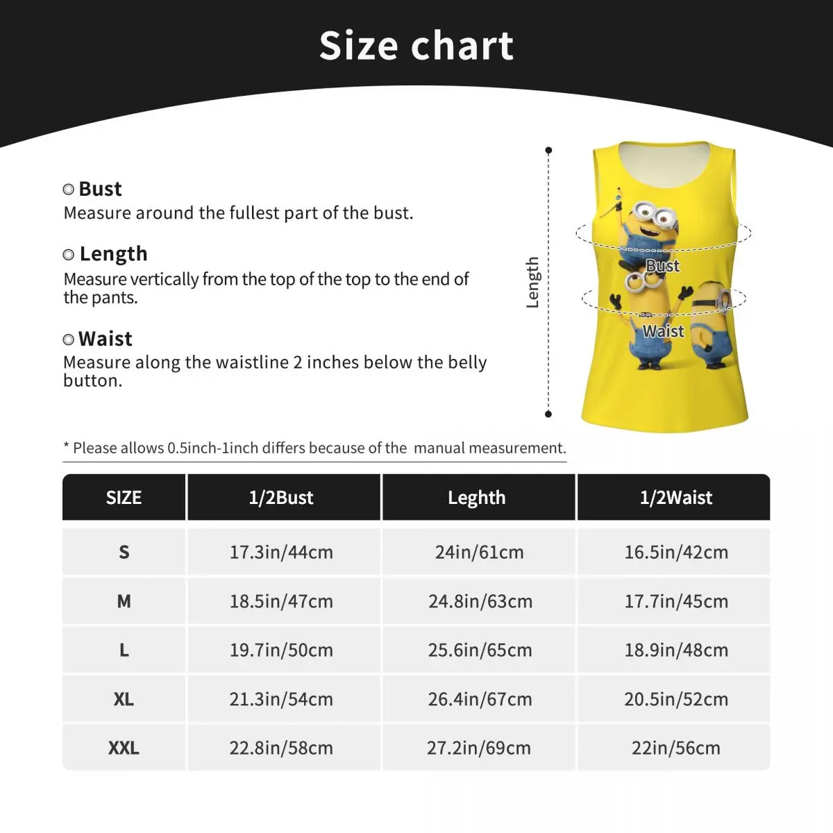Custom Minion Cartoon Banana Yoga Shirt Women Athletic Workout Running Tank Tops 6