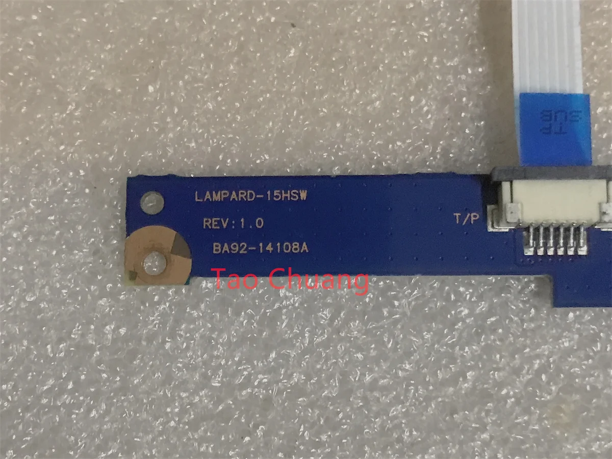 para Samsung Tiv Livro 15.6 Np270e5j-k01us Touchpad Mouse Placa de Botão Ba9214108a - Imagem 3