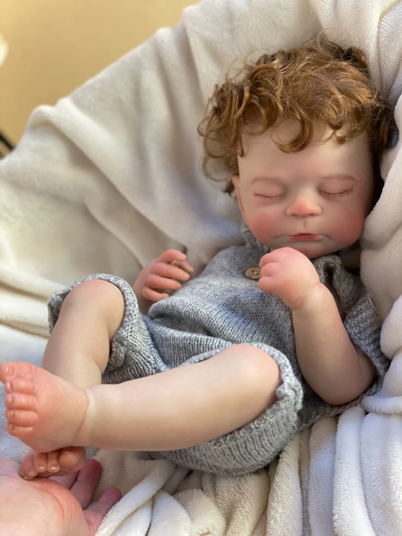 18 Inch Newborn Baby Doll Boy Or Girl For Choose Handmade Soft