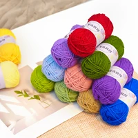 3pack 50G 5 Yarn Counts Handmade Raw Material Beginner-Friendly DIY Knitting Kit Multicolor Premium Yarn Bundle For Crochet 2