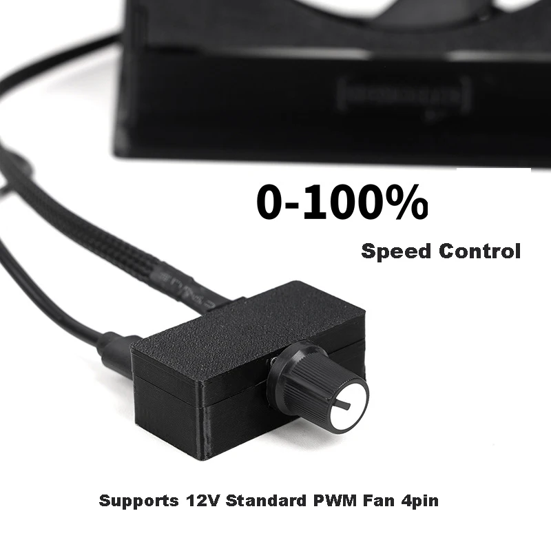 4핀 팬 속도 조절기 PWM 팬 조절기 USB to Type C 전원 공급 DIY 수냉식 라디에이터 워터 펌프 컨버터 어댑터