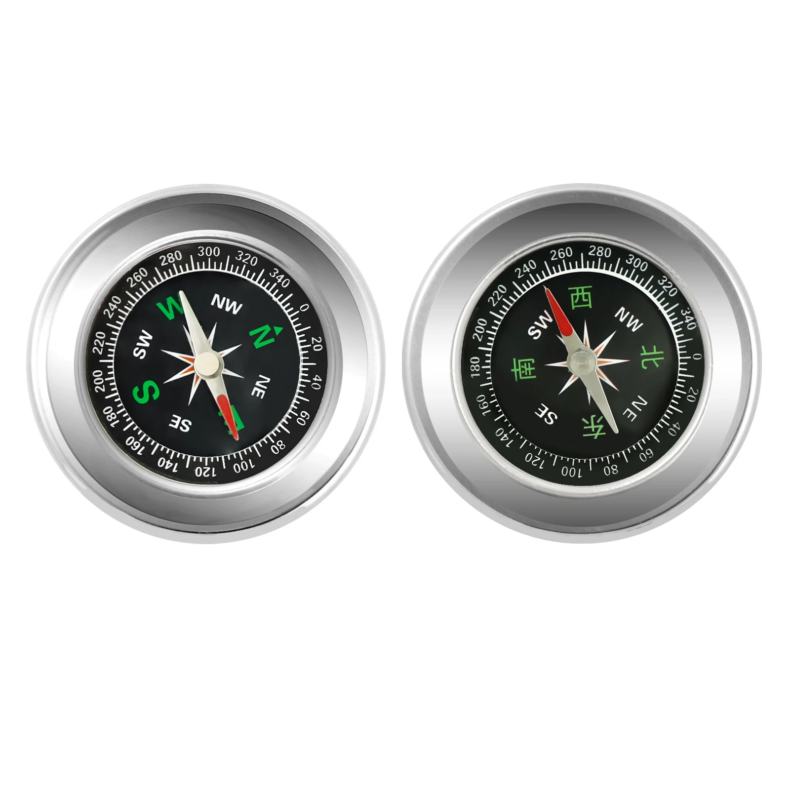 

Stainless Steel Compass, Outdoor Hiking And Camping Equipment