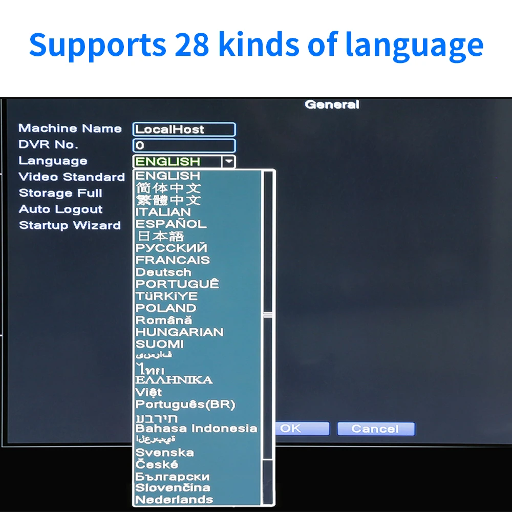 Hiseeu-POE مجموعة نظام كاميرا CCTV قبة ، مراقبة أم...