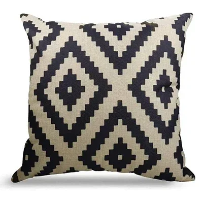 Linen Decorative Throw Pillow Cover 5