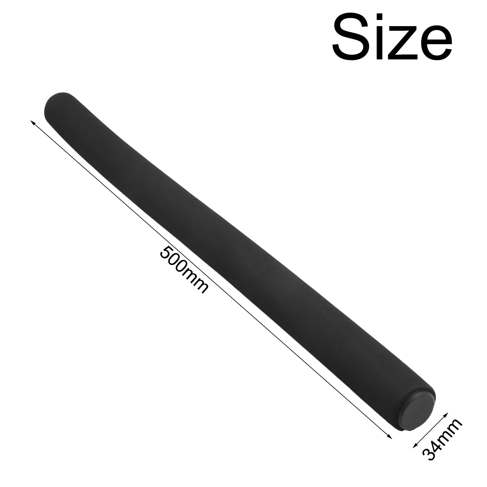 2PCS Bicycle Butterfly Handlebar Grips Cover 500x34mm Foam Lawn Mower Handles Bike Sponge Bar For Cycling Replacement Tools