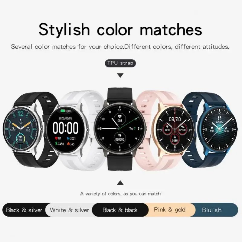 

LW11 Smart Watch Men Women IP68 Waterproof Blood Oxygen Heart Rate Sleep Monitoring Fitness Bracelet Smart watchs