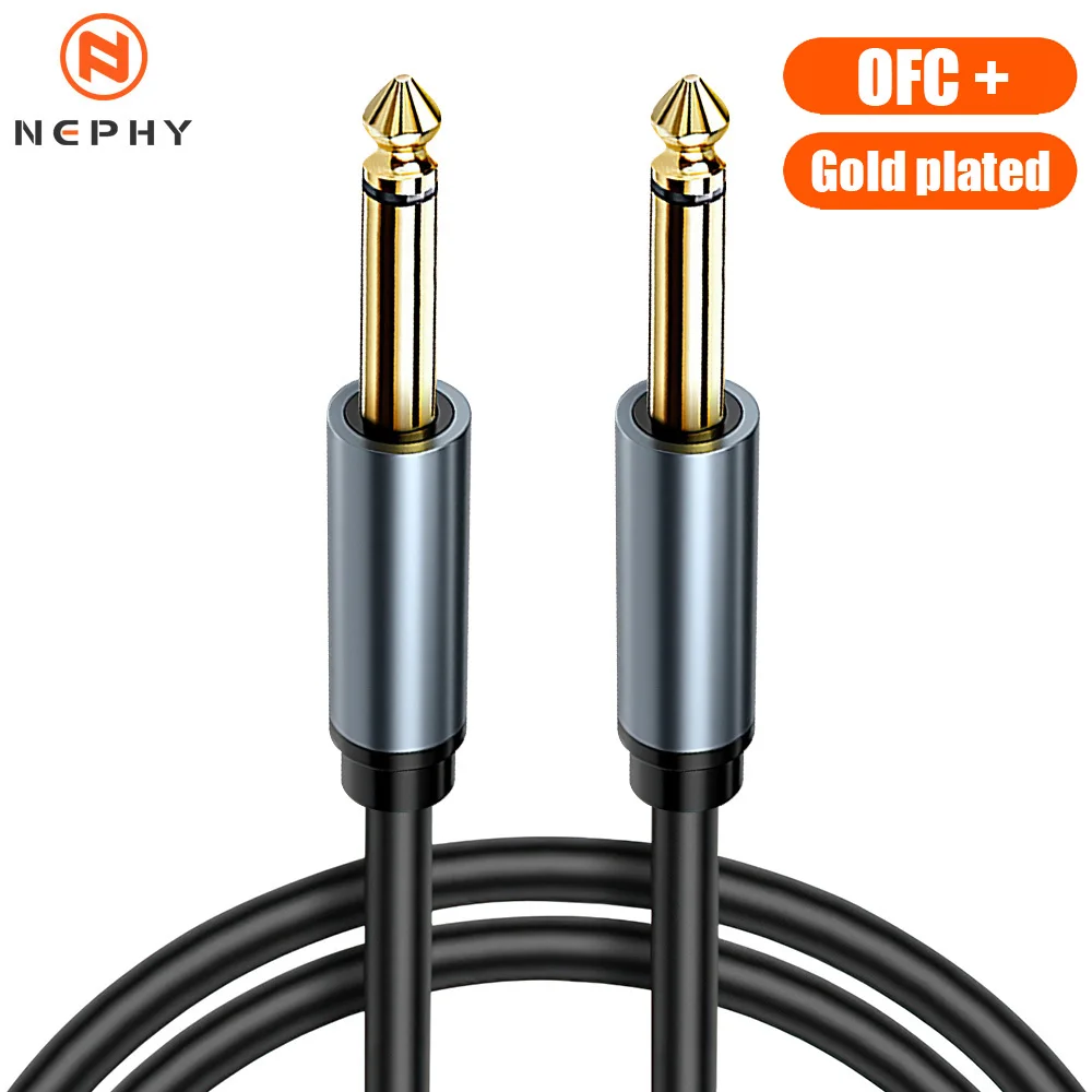 High-Quality Mono TS Jack Cable for Audio Equipment – Multiple Lengths