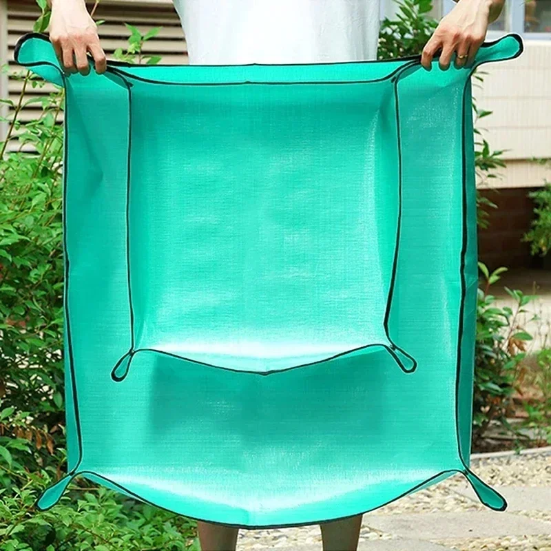 Plant Regeneration Mat Waterproof Transplant Mat Portable Square Foldable and Easy To Clean Succulent Transplant Mat Potting Pad