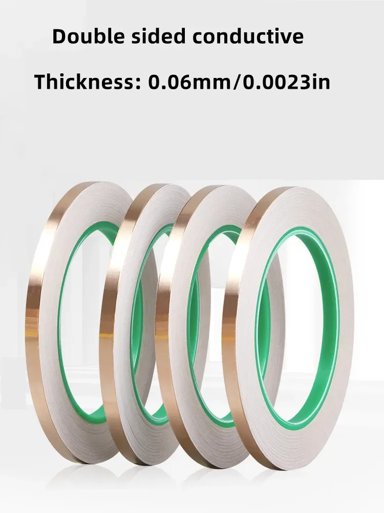 

Copper Foil Tape With Dual Conductive Adhesive For Guitar And EMI Shielding, Electrical Repairs, Crafts, Stained Glass