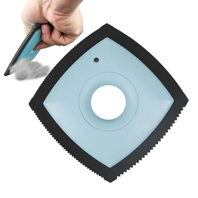 

Щетка для чистки шерсти домашних животных, многоразовая эргономичная ручная кисть для удаления ворса с собак, Ковров, кушетки