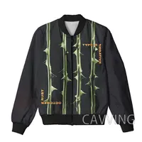 New Fashion Women/Men's  3D Print  Type O Negative  Zipper Bomber Jackets Men Overcoat Mens Coat Zip Up Jackets 2
