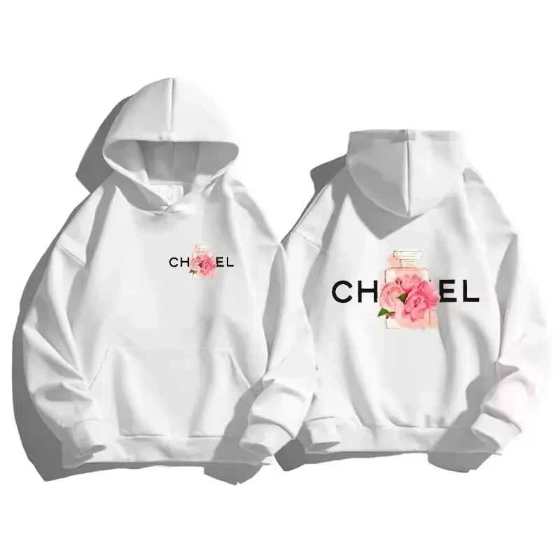Women Hoodies Winter Print Pullover Hooded Sweat Shirts Jogger Long Sleeve Fleece Sweatshirt Tops