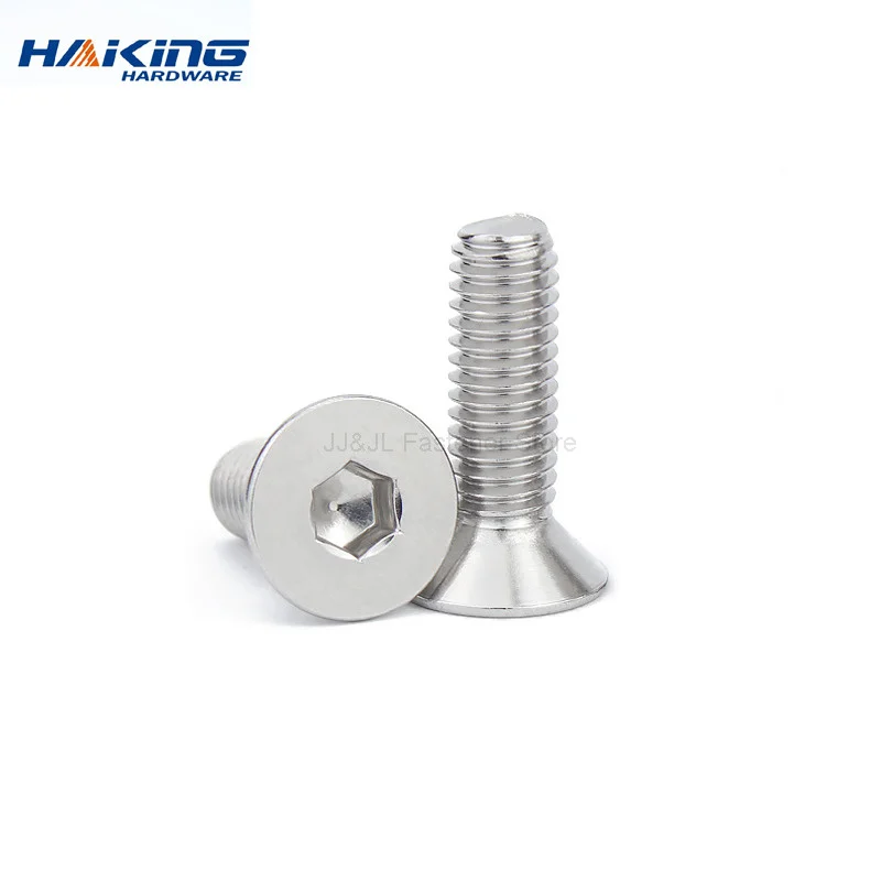 Hexagon Socket Head Bolt M2 M2.5 M3 M4 M5 M6 M8 304 A2 Stainless Steel Black grade 10.9