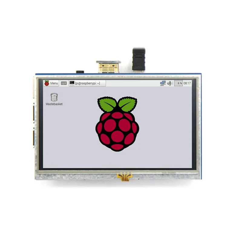 Raspberry Pi 5 Pollici A /B /2B Lcd Touch Screen Hdmi